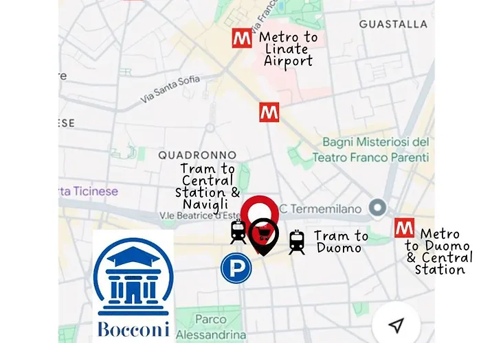 Welkhom Bocconi Modern 2 Bdr Apartment Milan